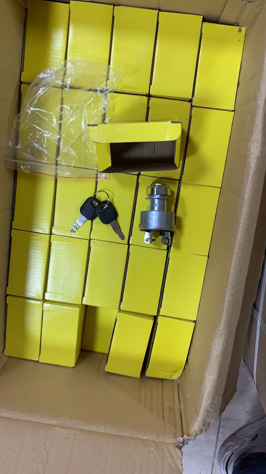 150pcs Ignition Switches shipped to Germany