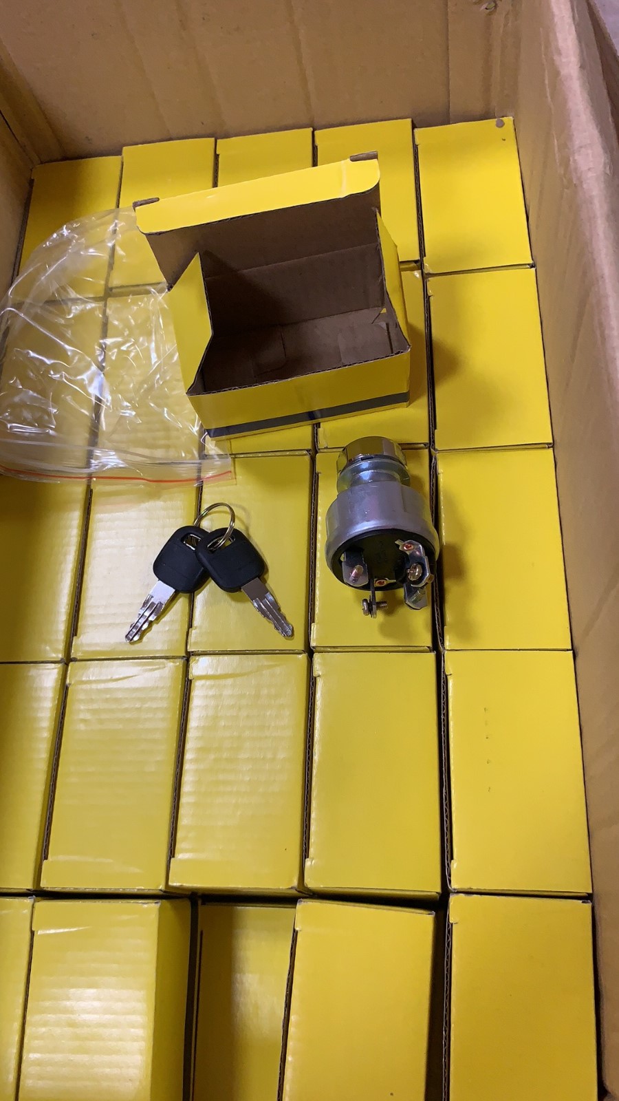150pcs Ignition Switches shipped to Germany