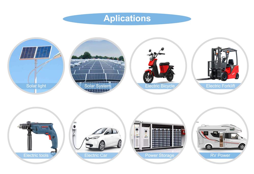 lifepo4 battery application