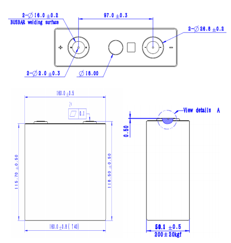 EVE 100Ah grade A rechargeable LF100 lifepo4 battery cells batterie lithium lifepo4battery