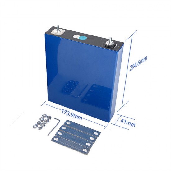 EVE LF160 160Ah 3.2V LiFePO4 Prismatic Battery Cell Laser Welded Terminal Stud