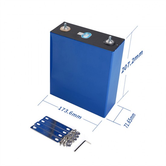 Grade A+ CATL 3.2V 280Ah 3.2V LiFePO4 Prismatic Battery Cell Laser Welded Terminal Stud