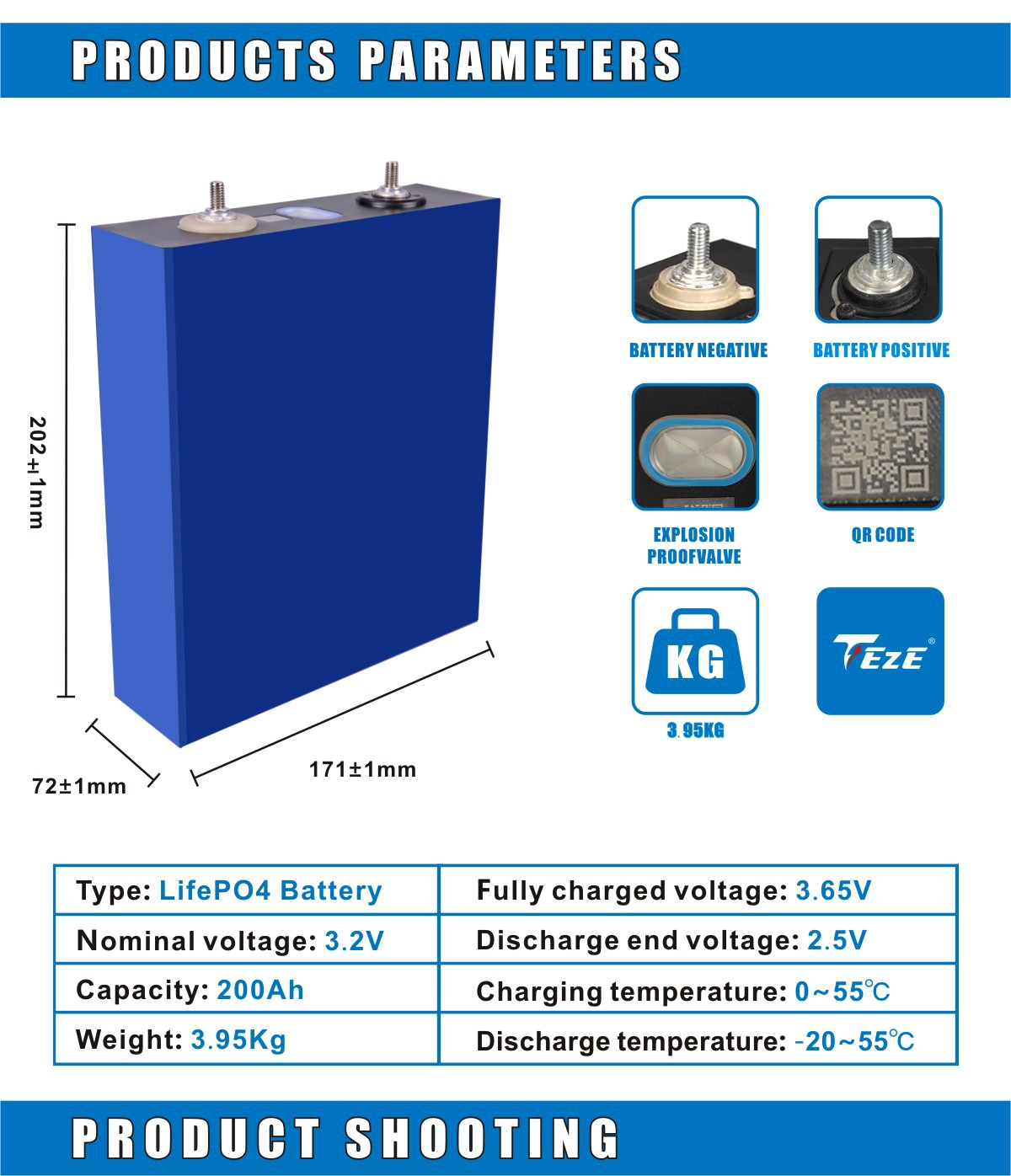 200ah 3.2V