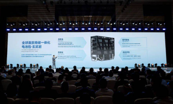 Integrated commercial storage battery