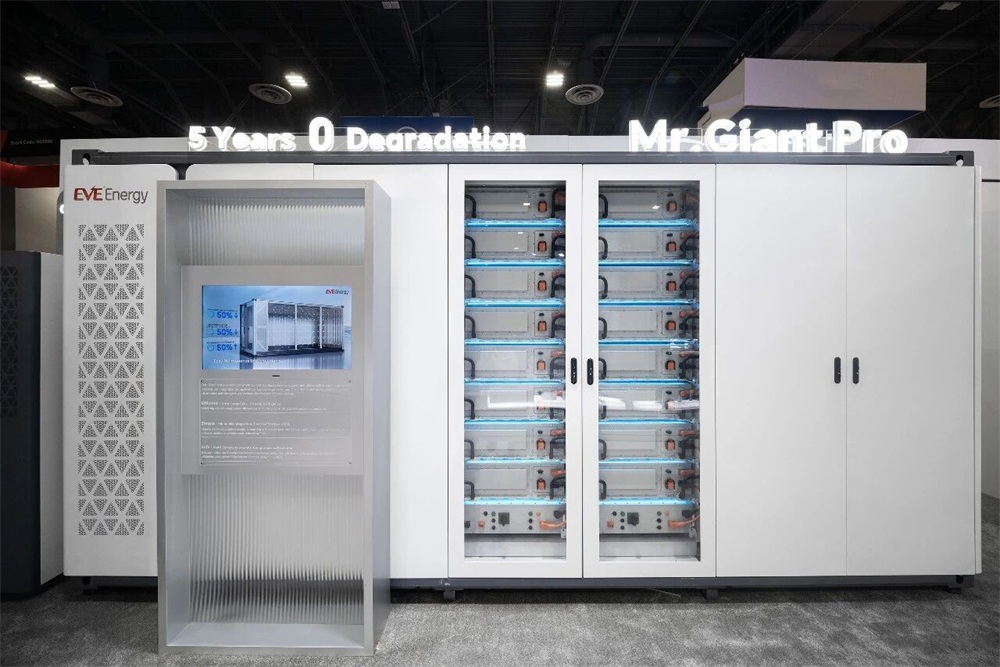 EVE Energy Highlights Next-Gen ESS at RE+ 2025