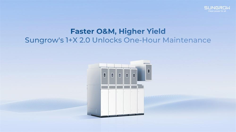 Sungrow 1+X 2.0 Cuts PV Plant Repairs to One Hour in Field Test Sungrow 1+X 2.0 Cuts PV Plant Repairs to One Hour in Field Test