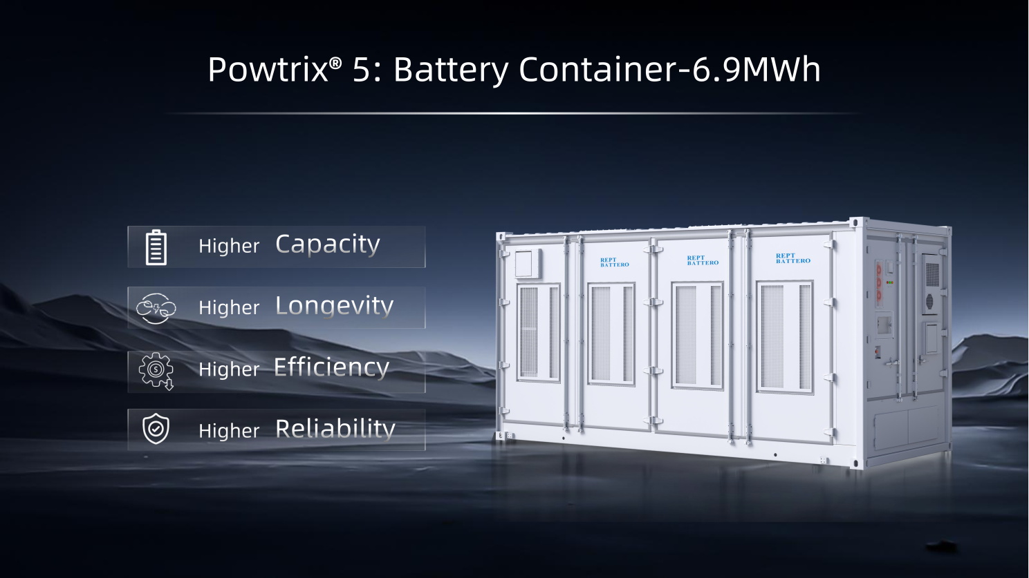 High-Capacity, High-Safety Powtrix® ESS