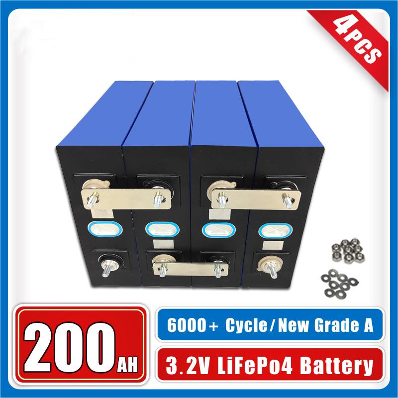 200ah lifepo4 battery lithium iron phosphate battery 12v 24v 48v battery pack