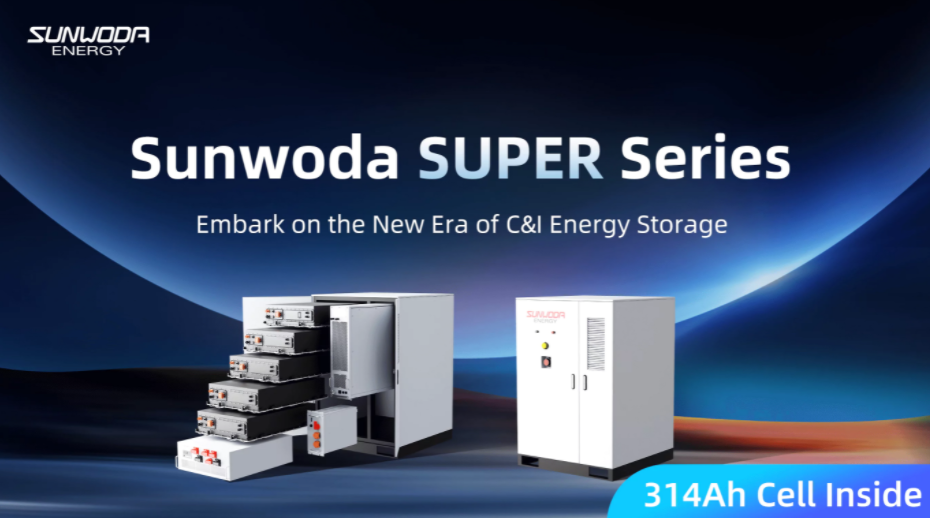 Sunwanda Super energy storage system debuts, equipped with 314Ah lifepo4 battery cell