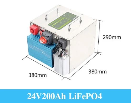 24V 200Ah LiFePO4 Lithium RV Battery