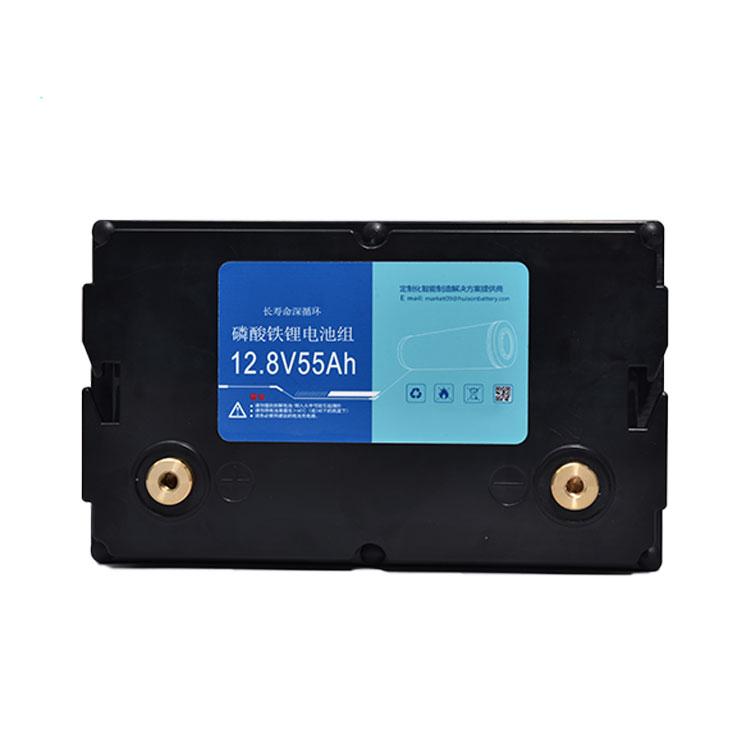 12.8V 55Ah lifepo4 battery pack 26650 battery