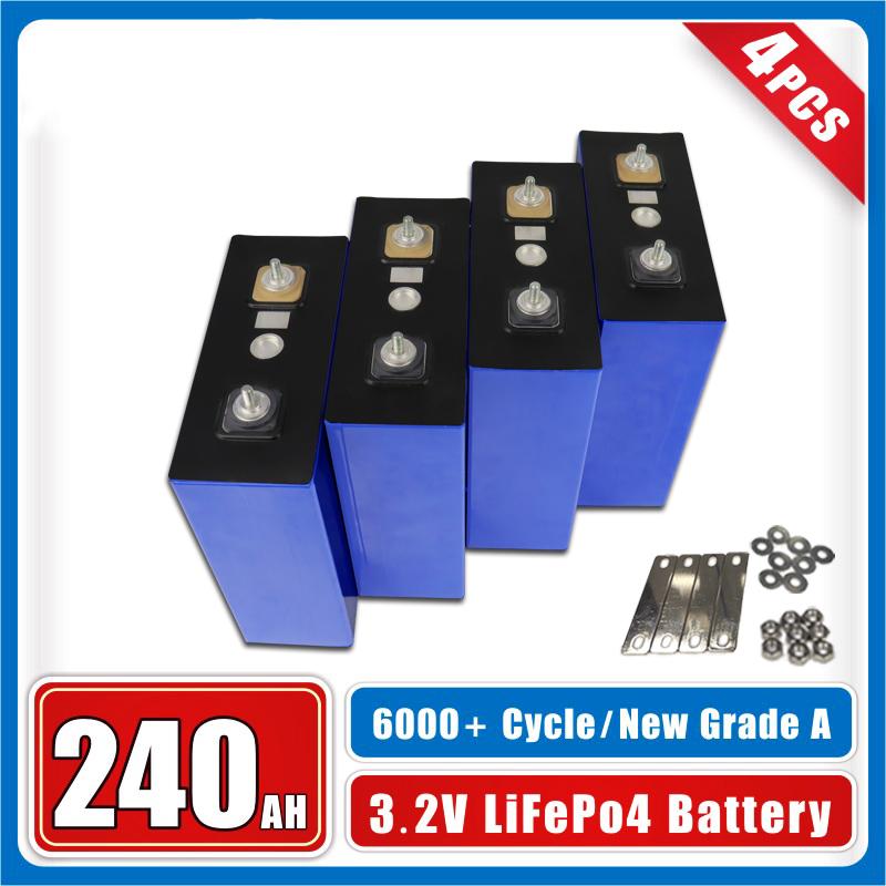3.2V 240Ah lifepo4 battery 12V class A rechargeable battery pack