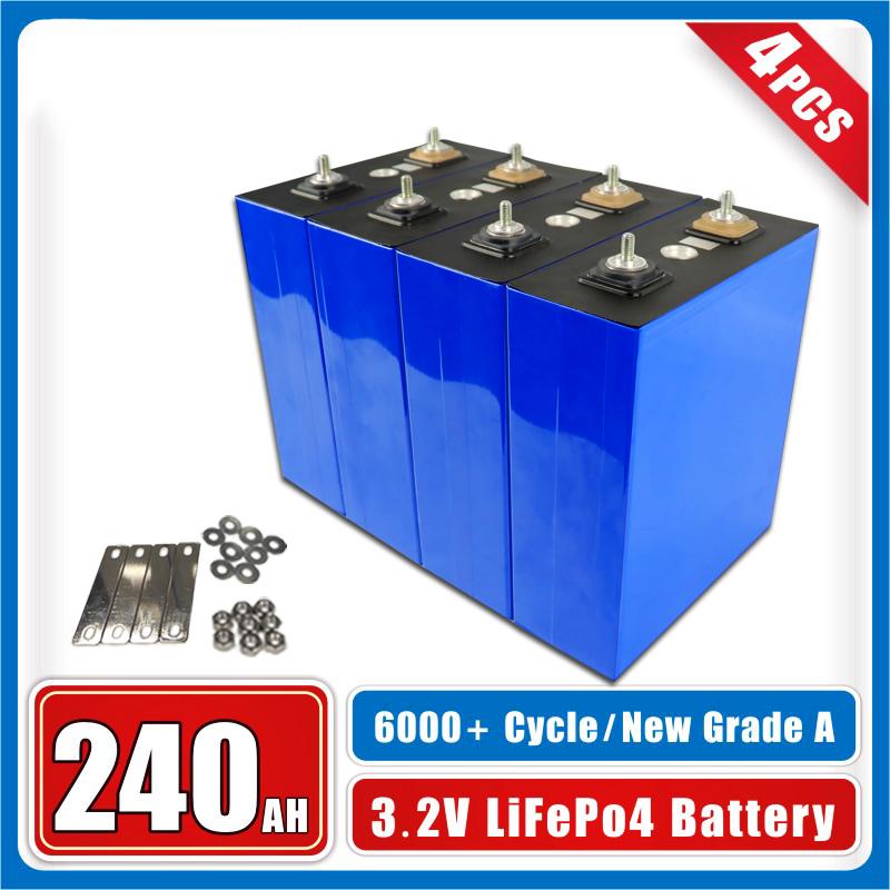 NEW 3.2v 240ah CALB Lifepo4 Rechargeable Battery Lithium Iron Phosphate Solar Cell 