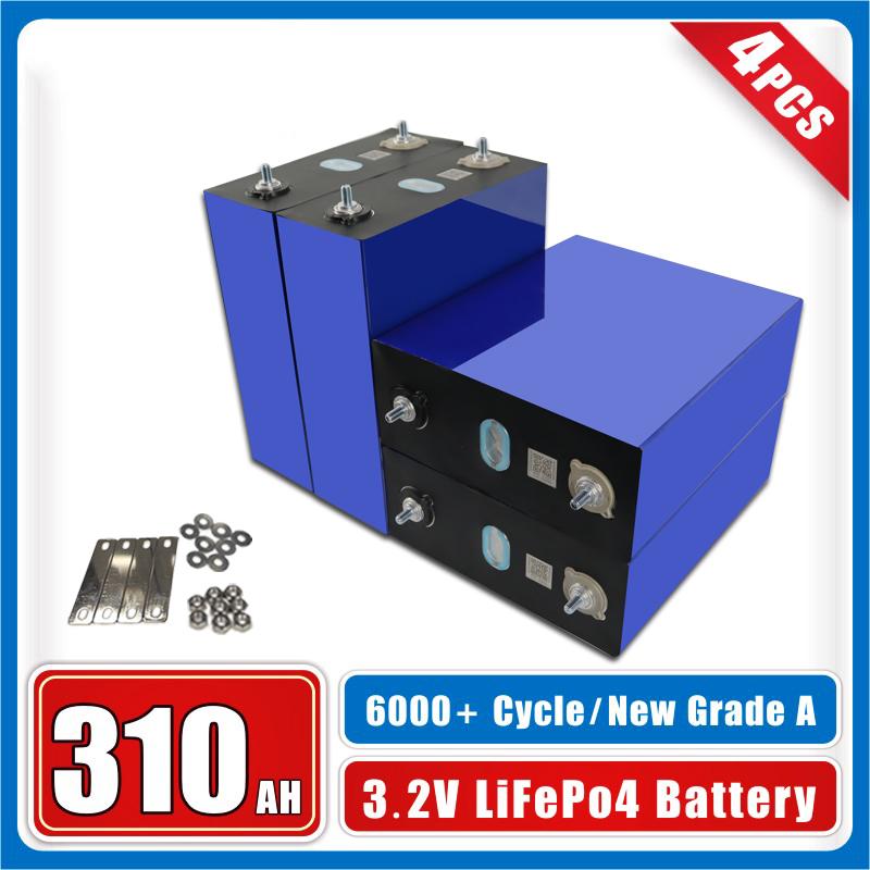 LifePO4 Battery 3.2V 310Ah Cell Lithium Iron Phosphate Solar RV Grade A