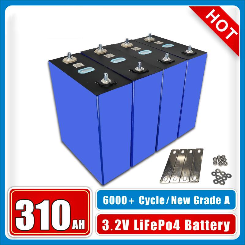 3.2V 310AH 315AH 320AH 2022 Brand New Class A Lifepo4 Battery 12V 24V 48V Rechargeable DIY Battery Pa