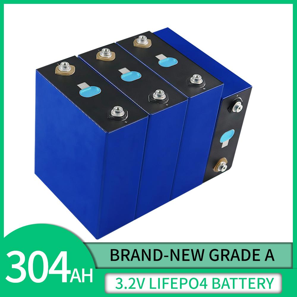 Lithium Iron Phosphate Battery Grade A LiFePO4 Battery 3.2V 300Ah Cell