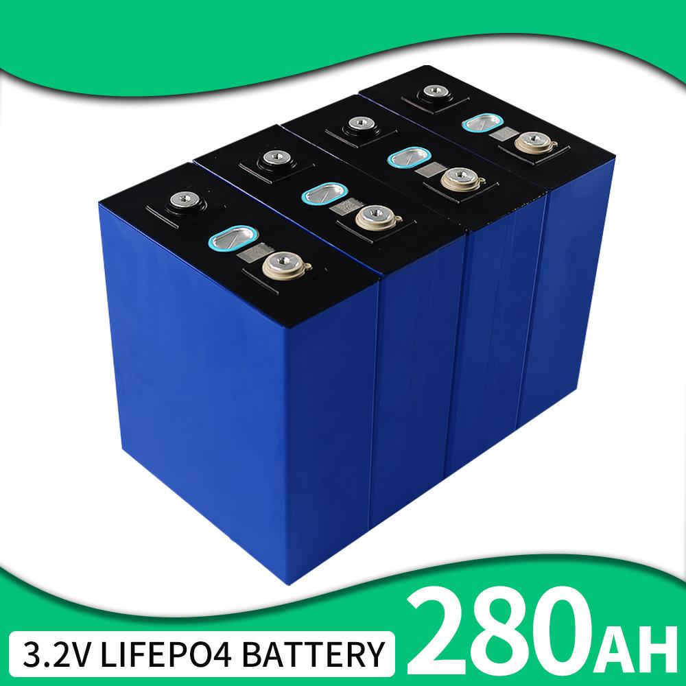 3.2V 280Ah Prismatic Lifepo4 Battery Rechargeable Battery Pack