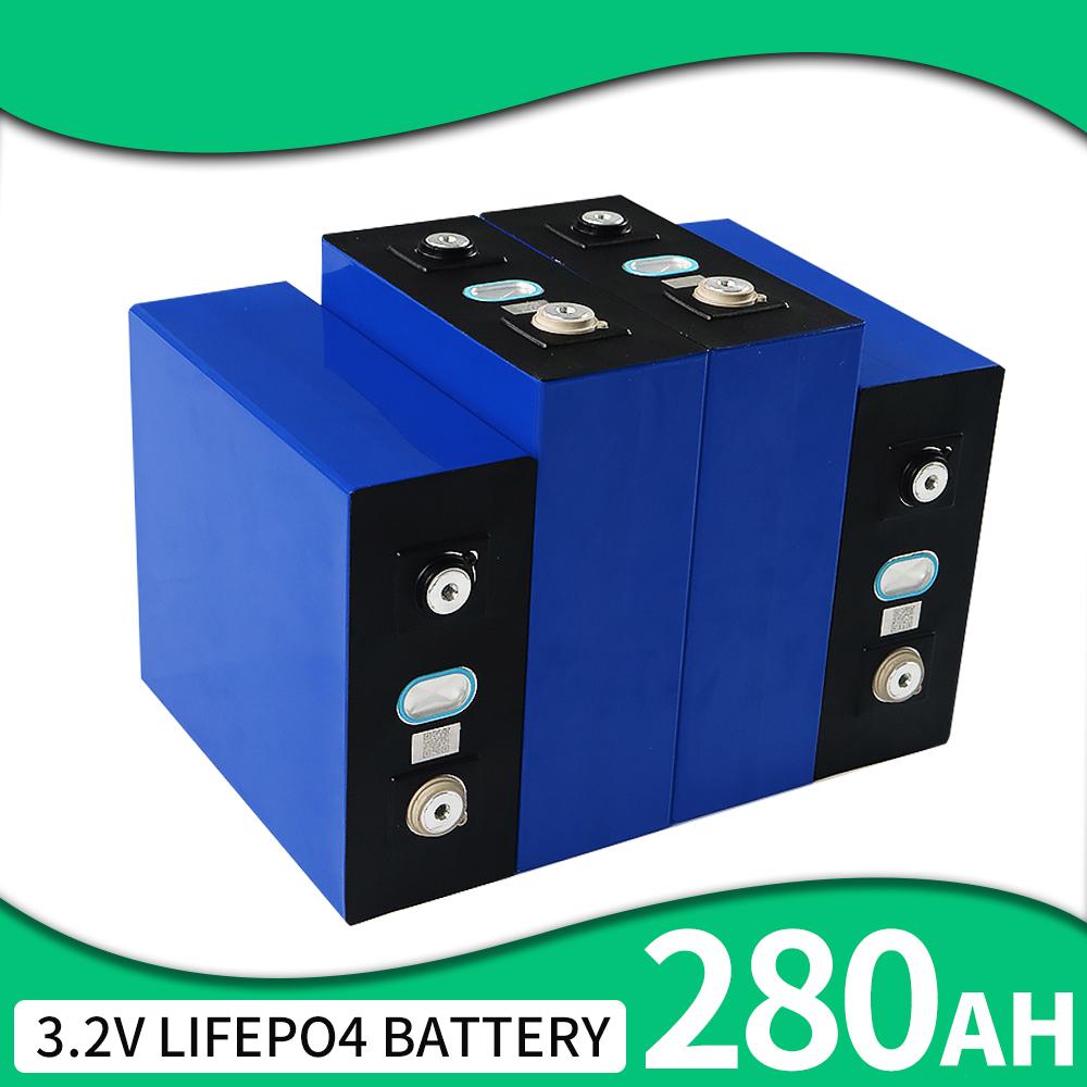 Rechargeable Battery Pack 3.2V 280Ah Prismatic Lifepo4 Battery