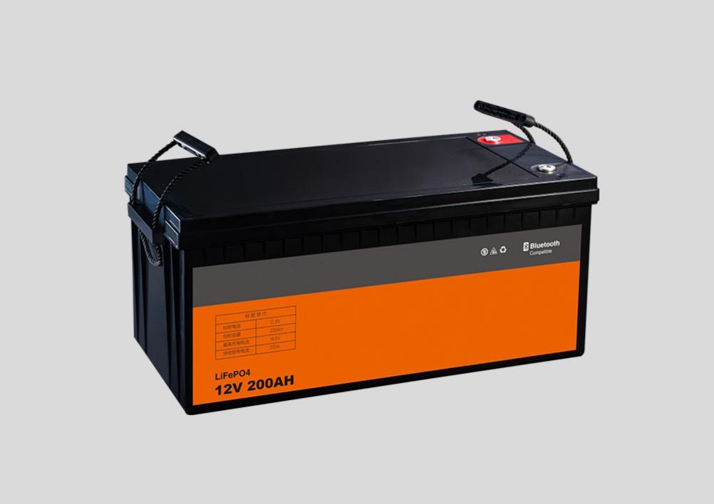 12.8V 200Ah LiFePo4 Battery Pack with Bluetooth