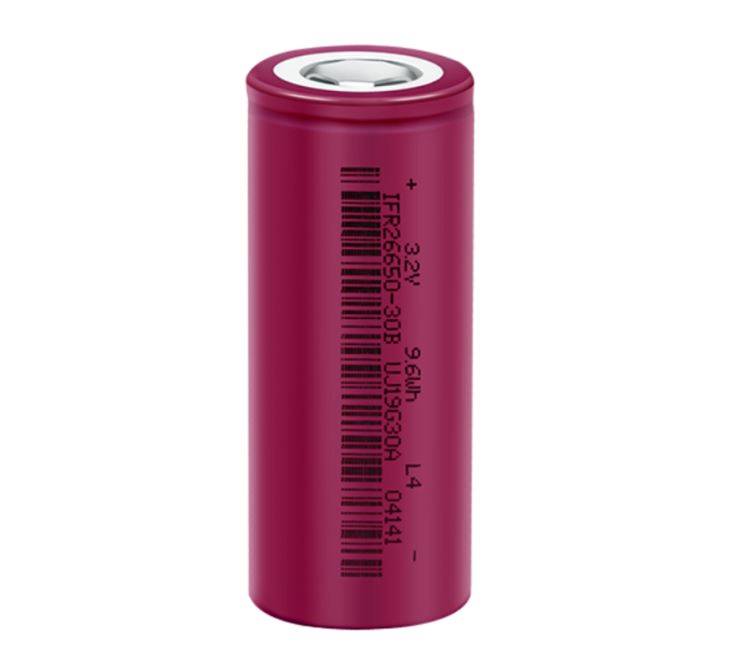 IFR 26650 3.2V 3000mAh LFP Cylindrical Lithium Battery Cell