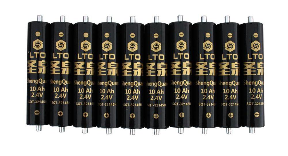 Shengquan 2.4V 10Ah Lithium titanate LTO Battery Cell