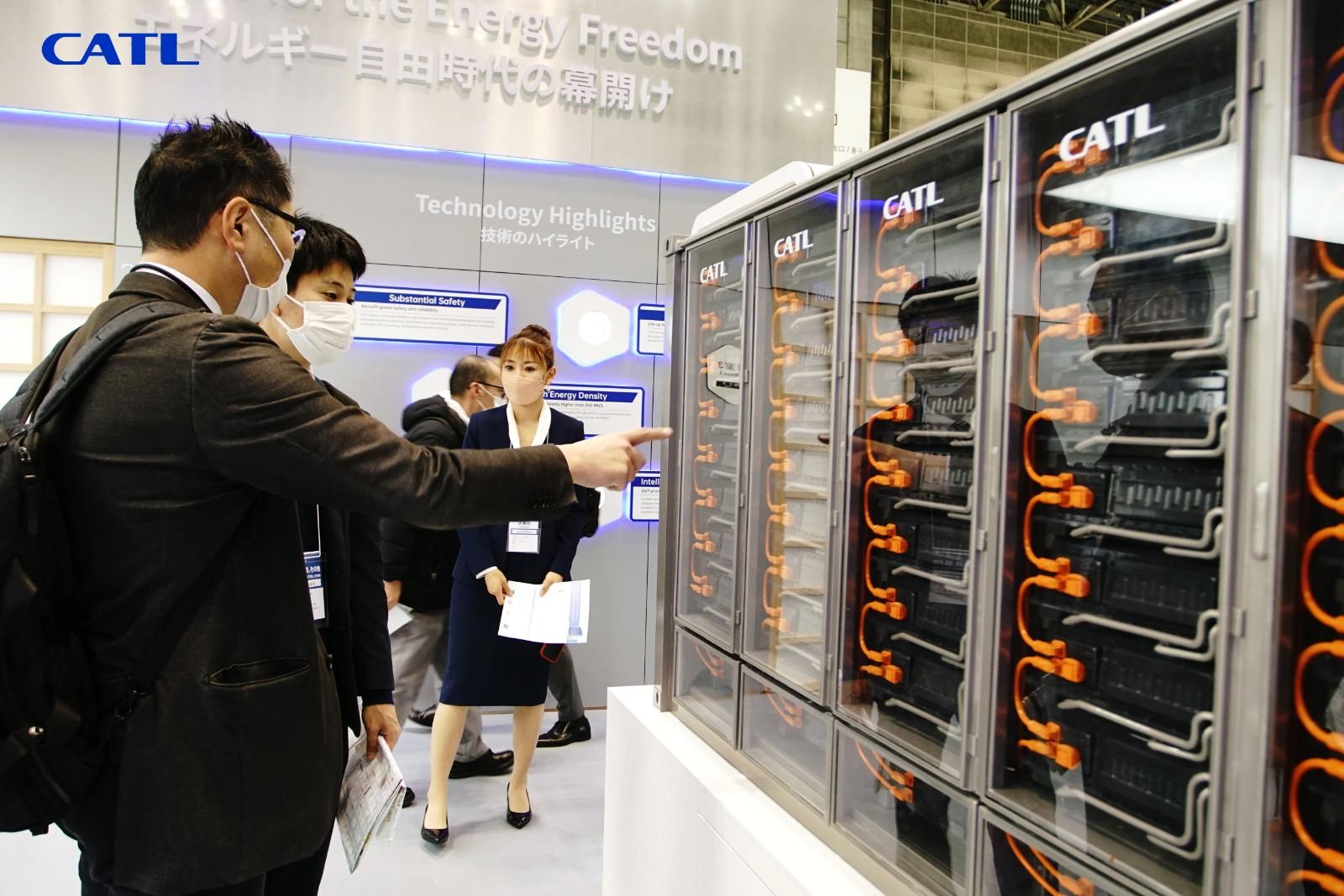 CATL brings liquid cooled CTP energy storage solution to Japan International Smart Energy Week