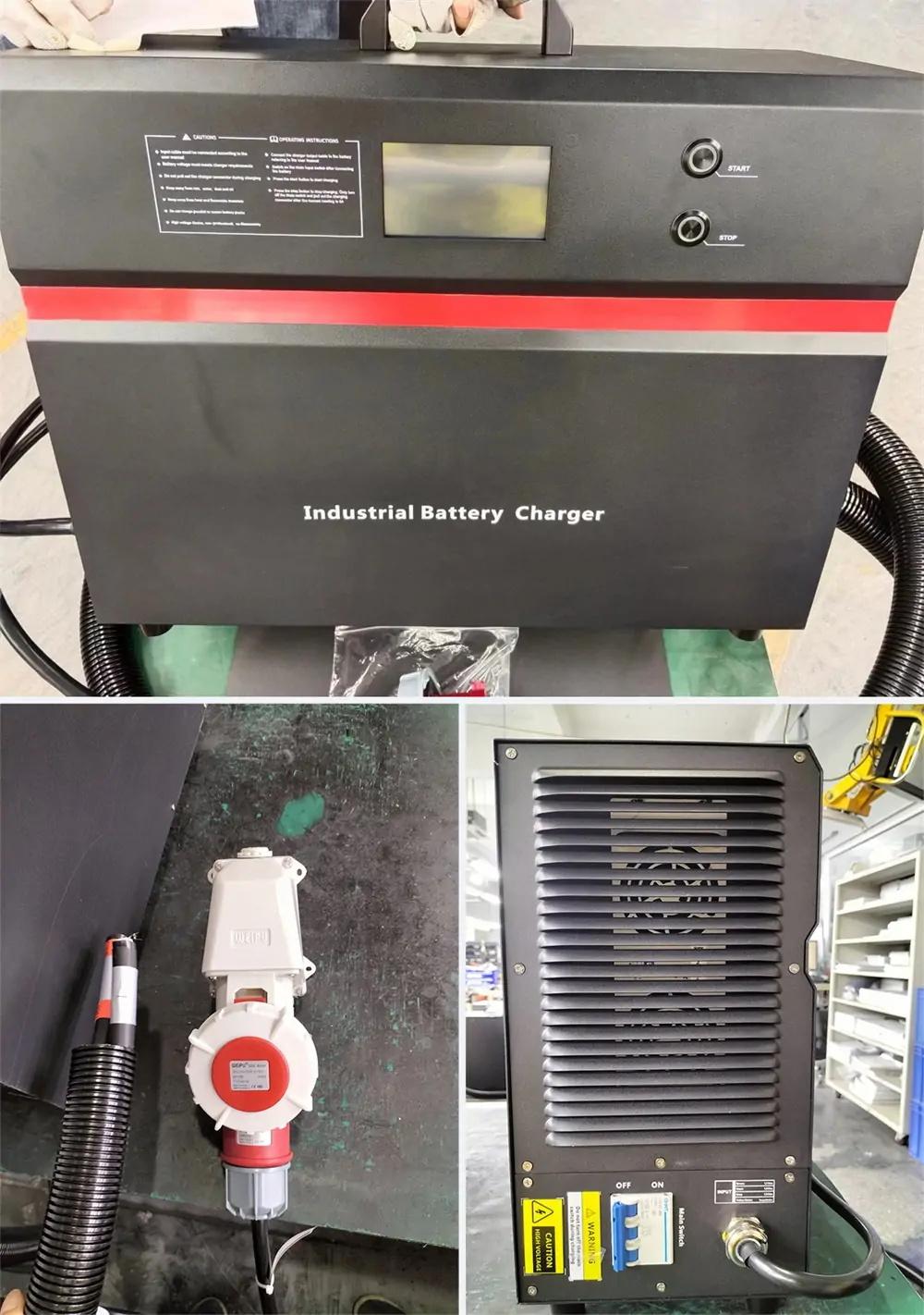 12KW 48V 200A Industrial Forklift Battery Charger Were Shipped To South Africa