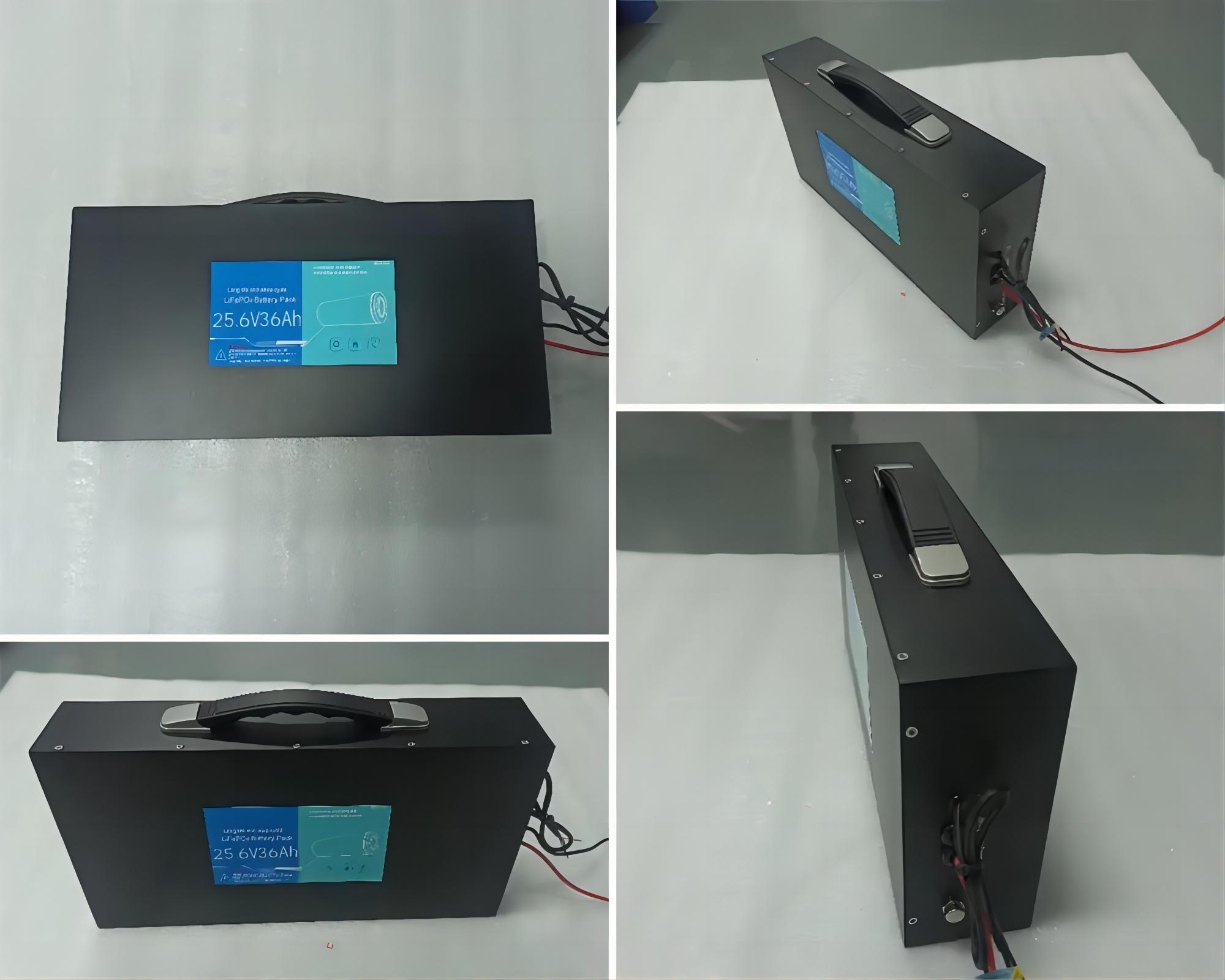 25.6V 36Ah Customized LiFePO4 Battery Pack Were Shipped to the UK