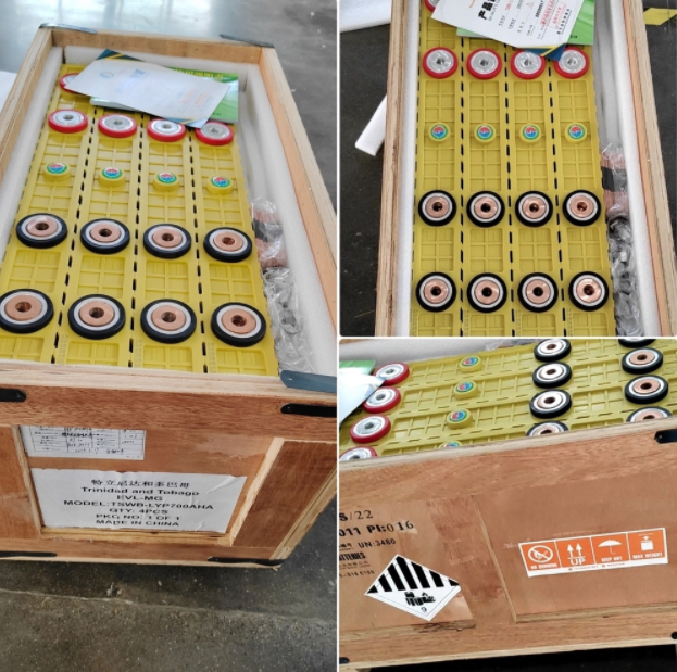 4pcs 3.2V 700Ah Winston LiFePO4 batteries Ship to Trinidad and Tobago