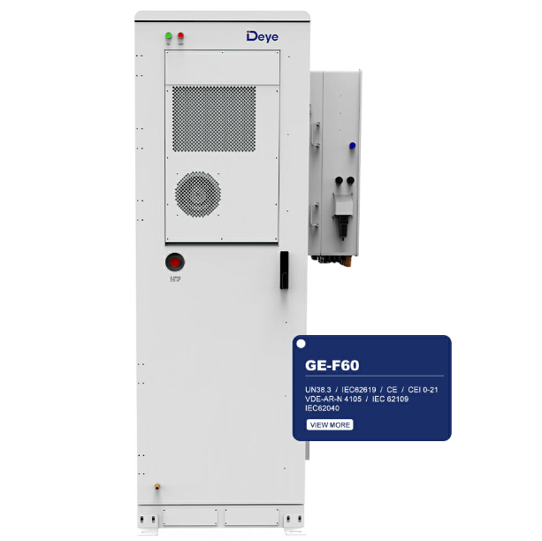 Deye 50kW/60KWh High Voltage All-in-one Hybrid Battery Energy Storage System