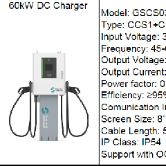 60kw EV Charger and 6.6kw OBC charger Delivered to Canada