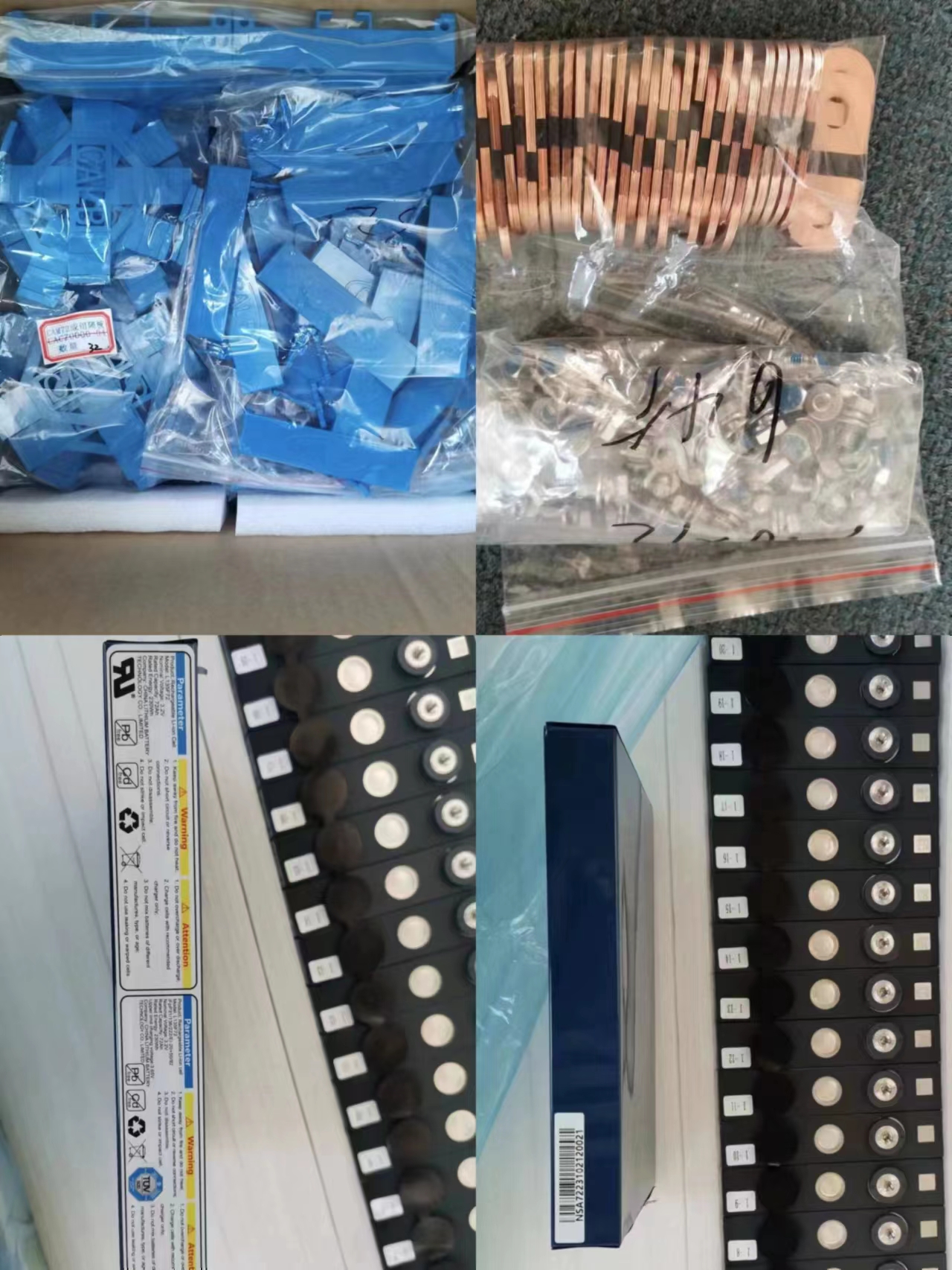 package of calb cam72ah lifepo4 battery