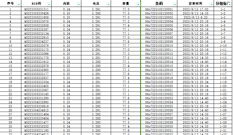 test report