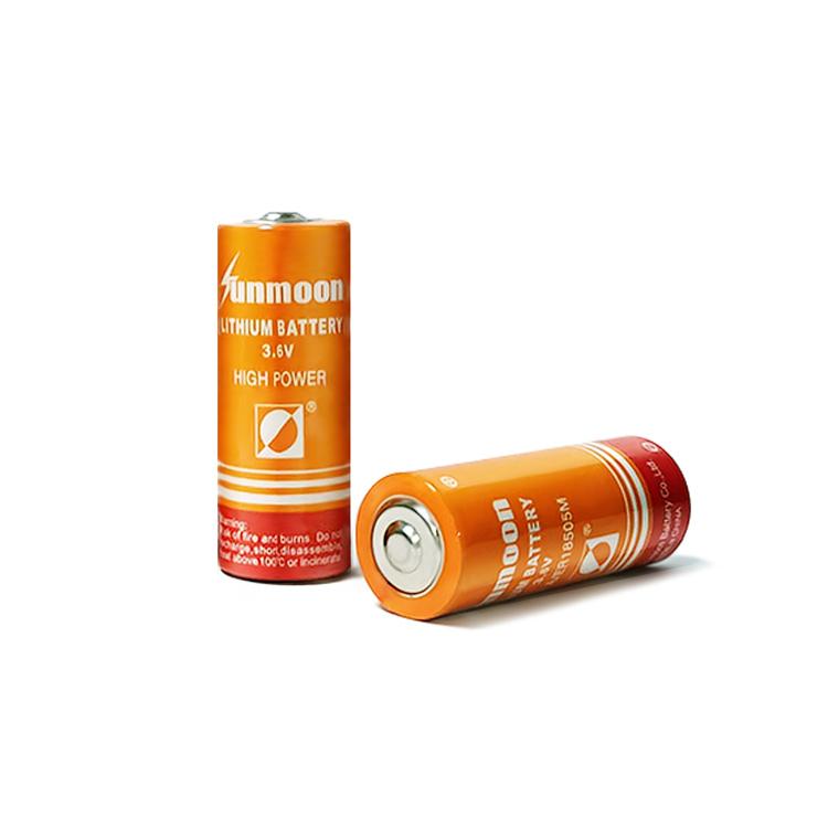 High Magnification Lithium Batteries Sunmoon ER17505M 2800mah