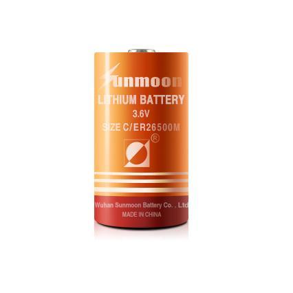 Sunmoon ER26500M 3.6V 6000mah Battery High Energy Density Water Meter Battery