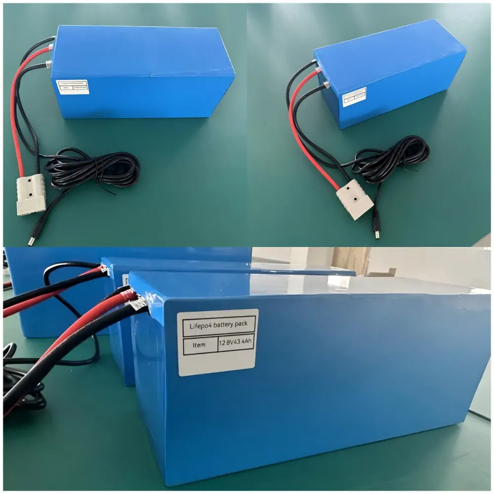 12.8V43.4Ah lifepo4 battery pack