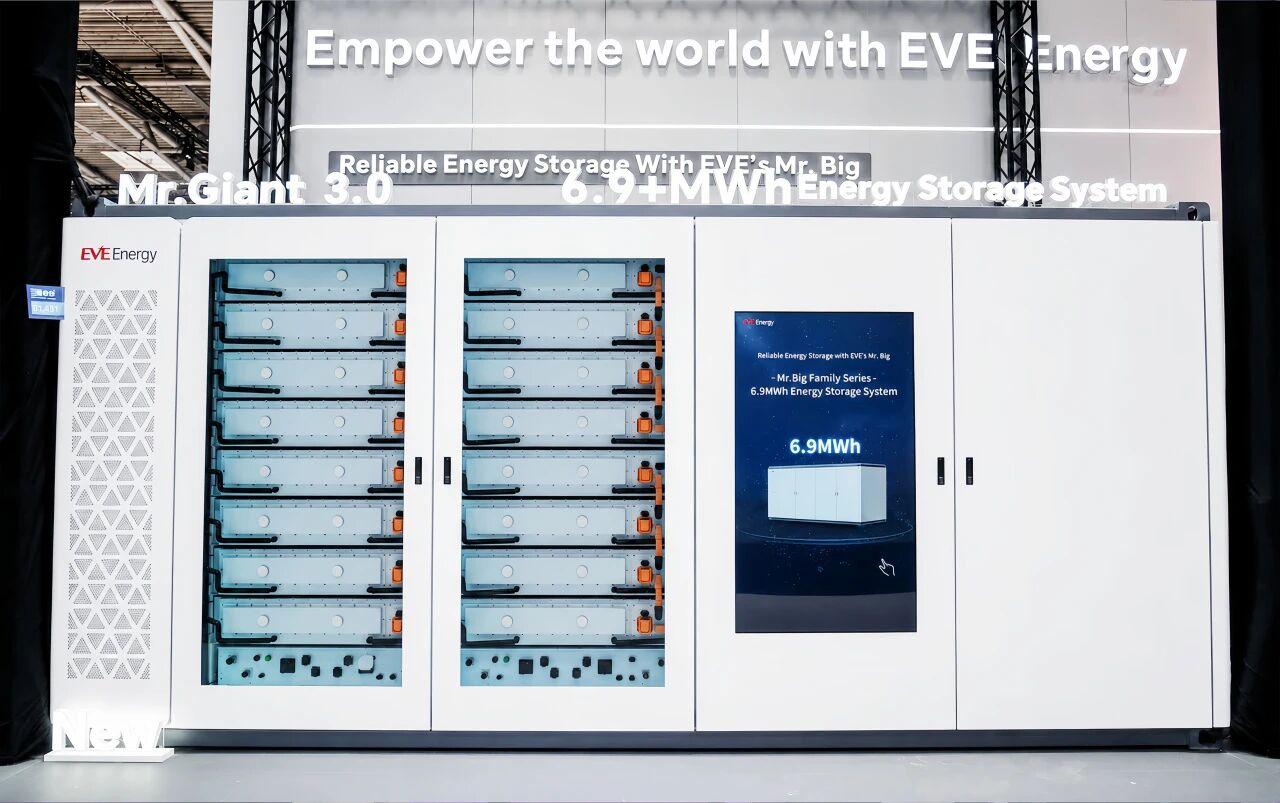 EVE Energy Secures 13.5GWh Orders at The Smarter E Europe 2026