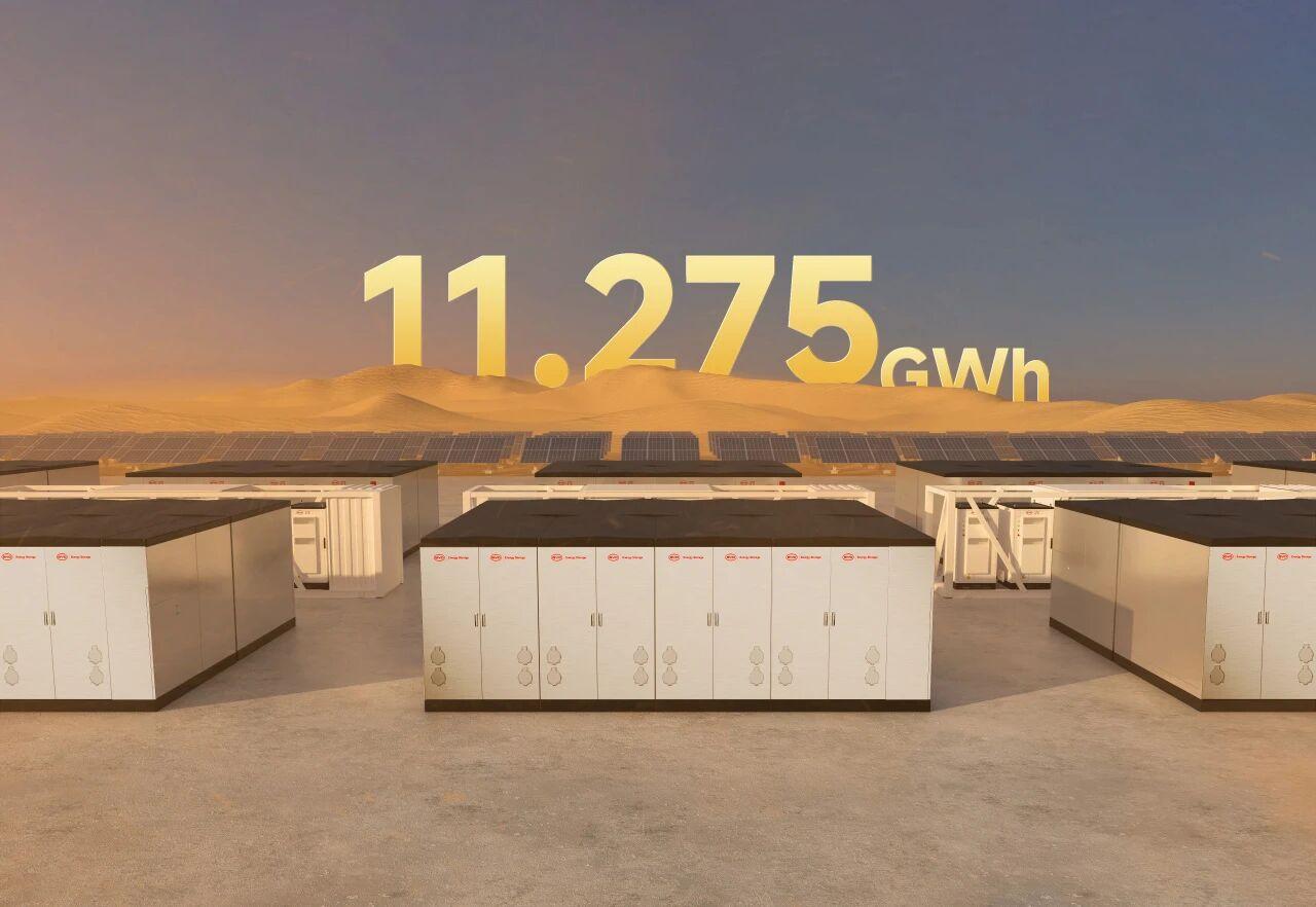BYD Energy Storage Secures 11.275GWh Middle East Deal for World’s First GW-Level Round-the-Clock Re