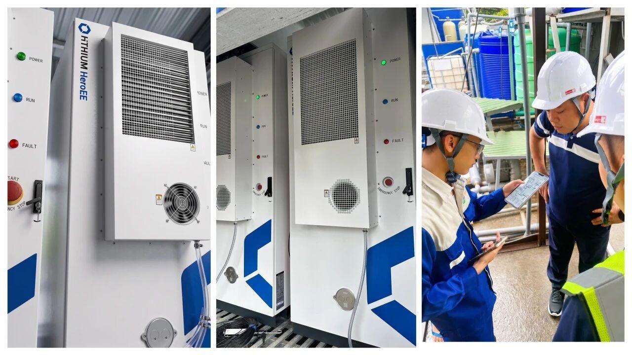 HiTHIUM HeroEE and DSS Solar Launch Vietnam C&I Storage Line